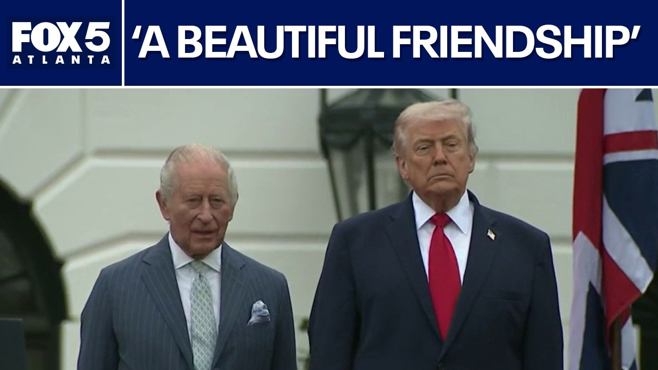 Pres. Trump welcomes King Charles | FOX 5 News