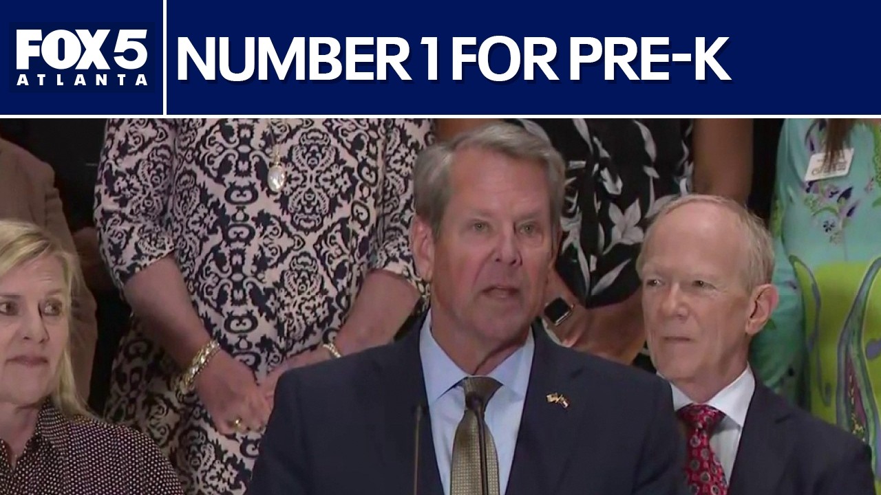 PRESSER: Gov. Kemp celebrates milestone for GA’s Pre-K programs | FOX 5 News