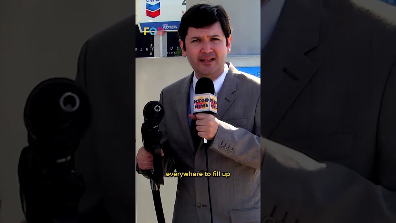 Reporting on high gas prices in Los Angeles