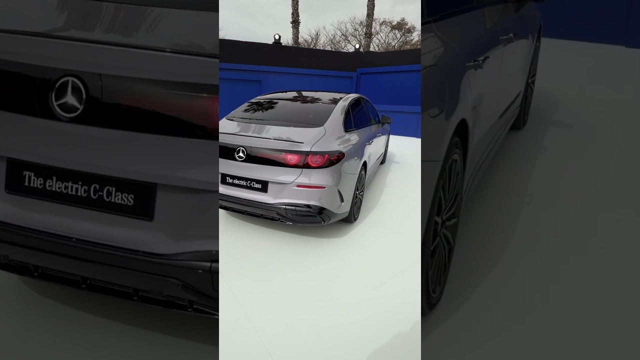 REVEALED: The first all-electric Mercedes C-Class!