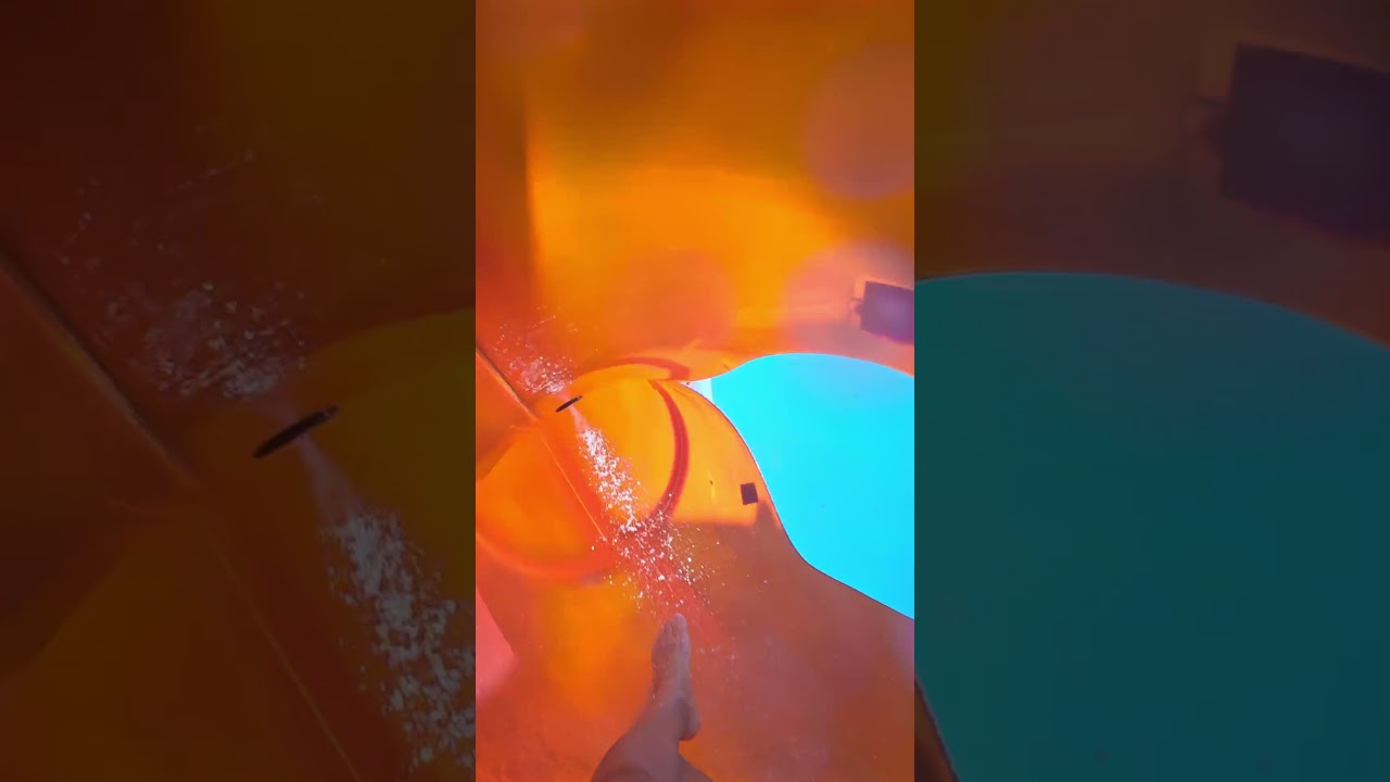 Scary Loop Water Slide at Aquapark Nessebar 🇧🇬