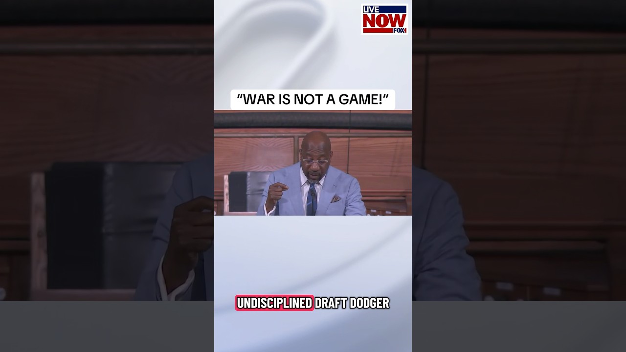 Sen. Rev. Raphael Warnock (D-GA) made a political statement during his Easter Sunday sermon. #trump