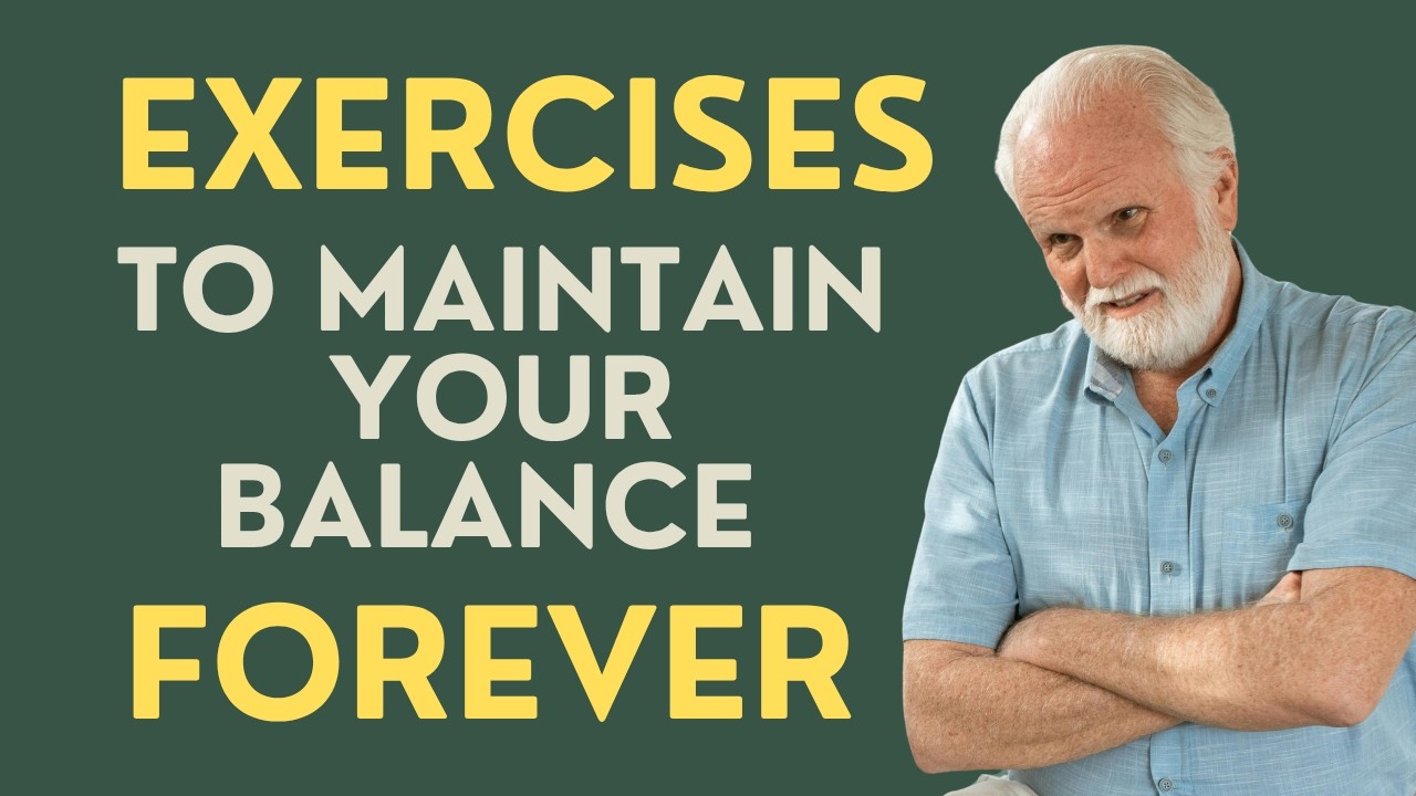 Seniors: 6 Exercises To Maintan Your Balance Forever