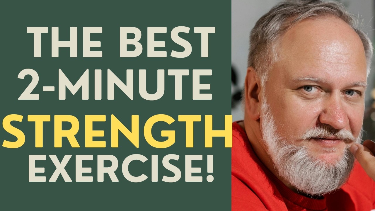 Seniors: The Best 2-Minute Leg Strength Exercise