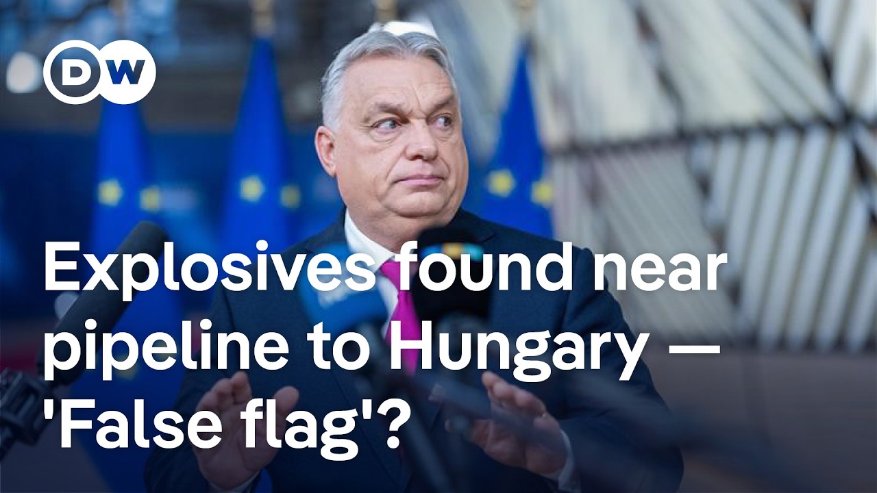 Serbia reports explosives near Russian gas pipeline as Hungary enters final campaign week | DW News