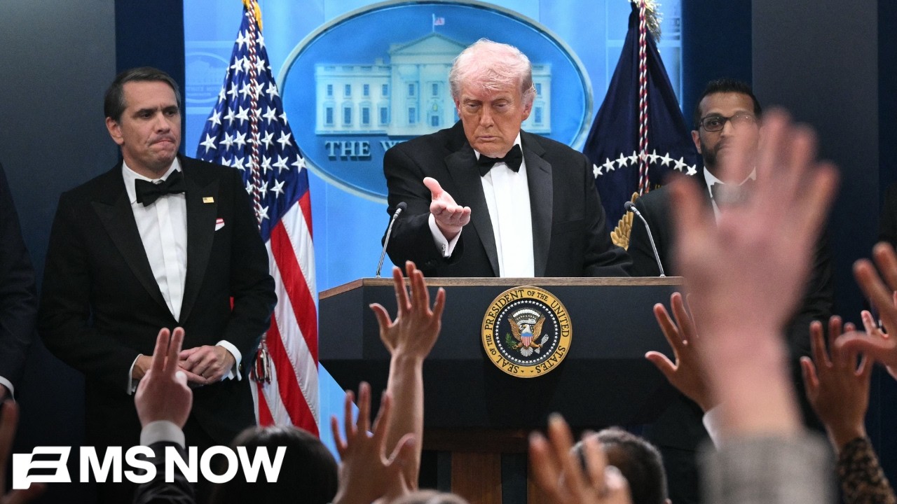 ‘Shocking situation’: MS Now Hosts detail moment they heard gunfire at WH Correspondents’ Dinner