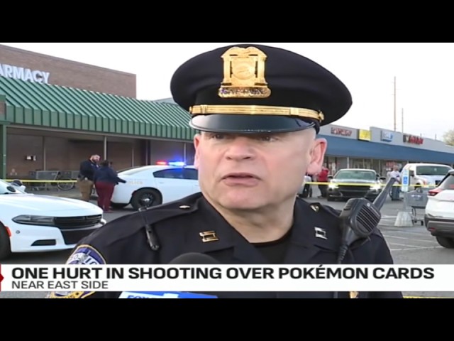 Shooting Over Pokemon Cards