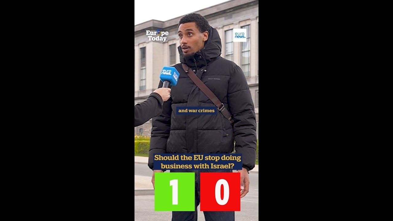 Should the EU continue doing business with Israel — or stop?