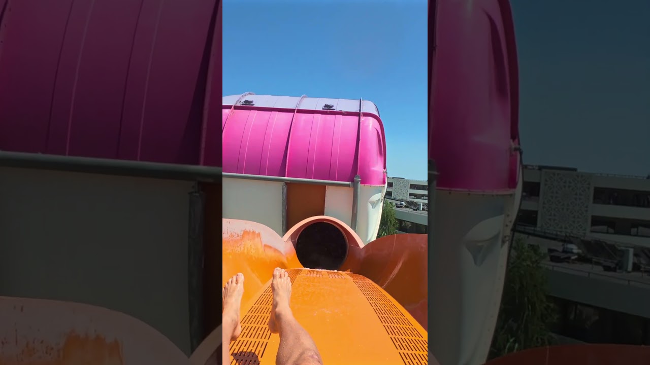 Shuttle Water Slide at Aquapark Nessebar 🇧🇬