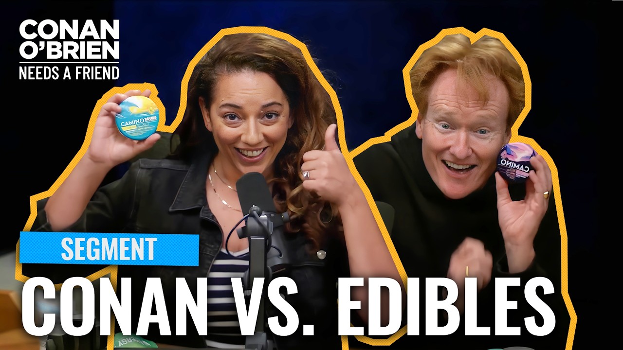 Sona Brought Conan Edibles | Conan O’Brien Needs A Friend