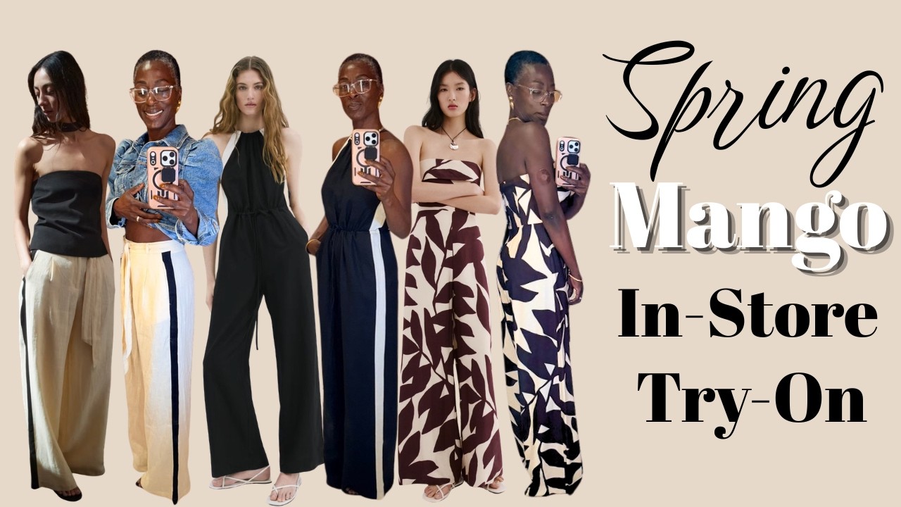 Spring In Store Try on: Mango