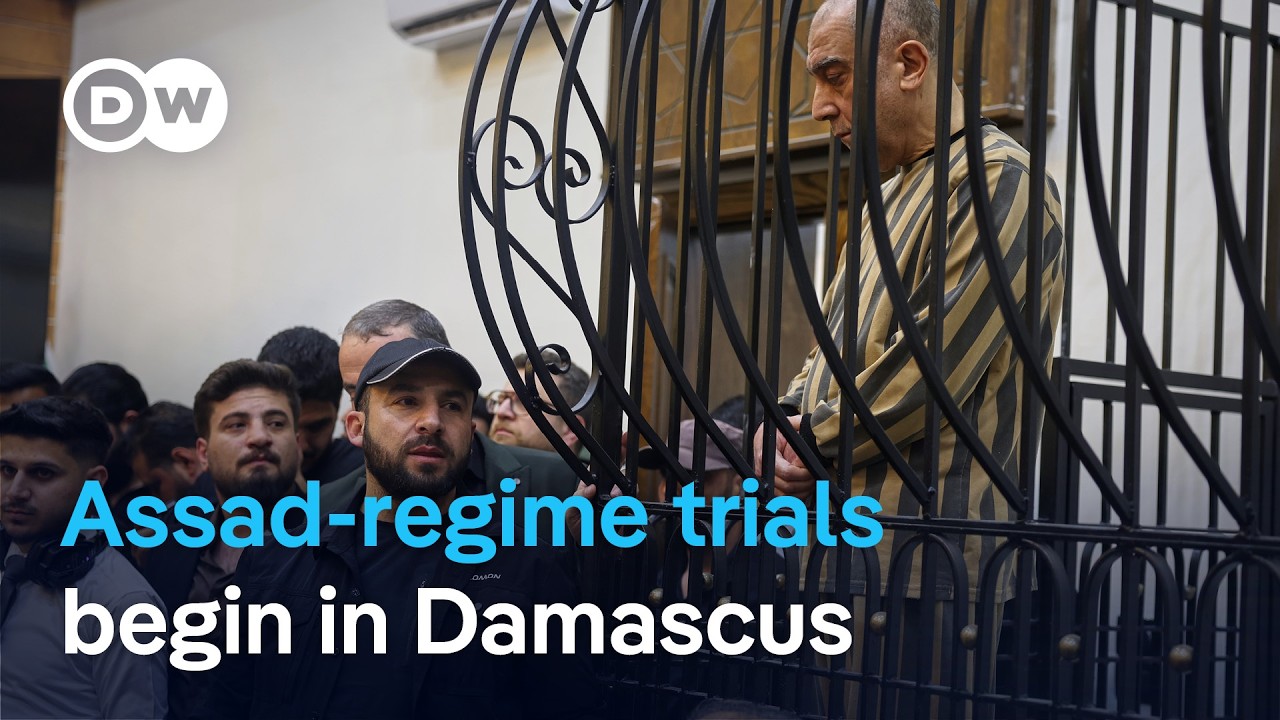 Syria puts the Assad regime on trial for the first time | DW News