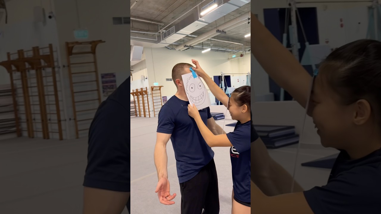 That’s not what I look like 😐 #olympics #gymnastics #gymnast #sports #olympic