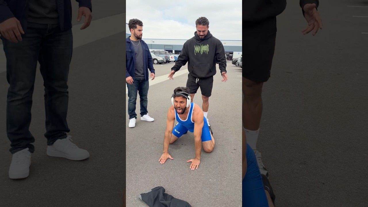 The guy who only knows how to wrestle 🤼