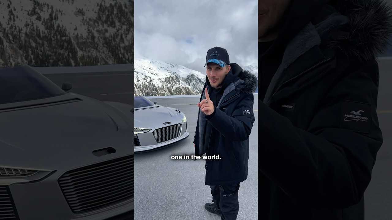 The Only Audi E-Tron Spyder In The World! 😱