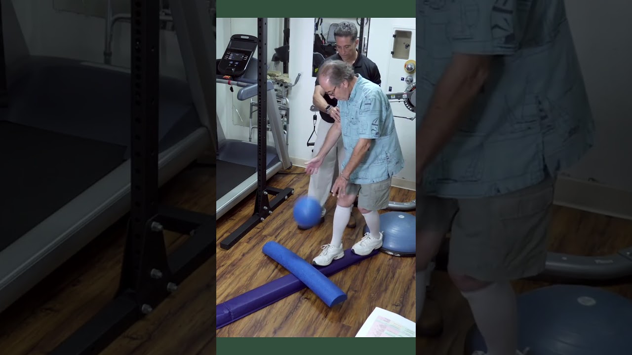 The single best exercise for balance #seniorfitness #seniorcitizen #physiotherapy