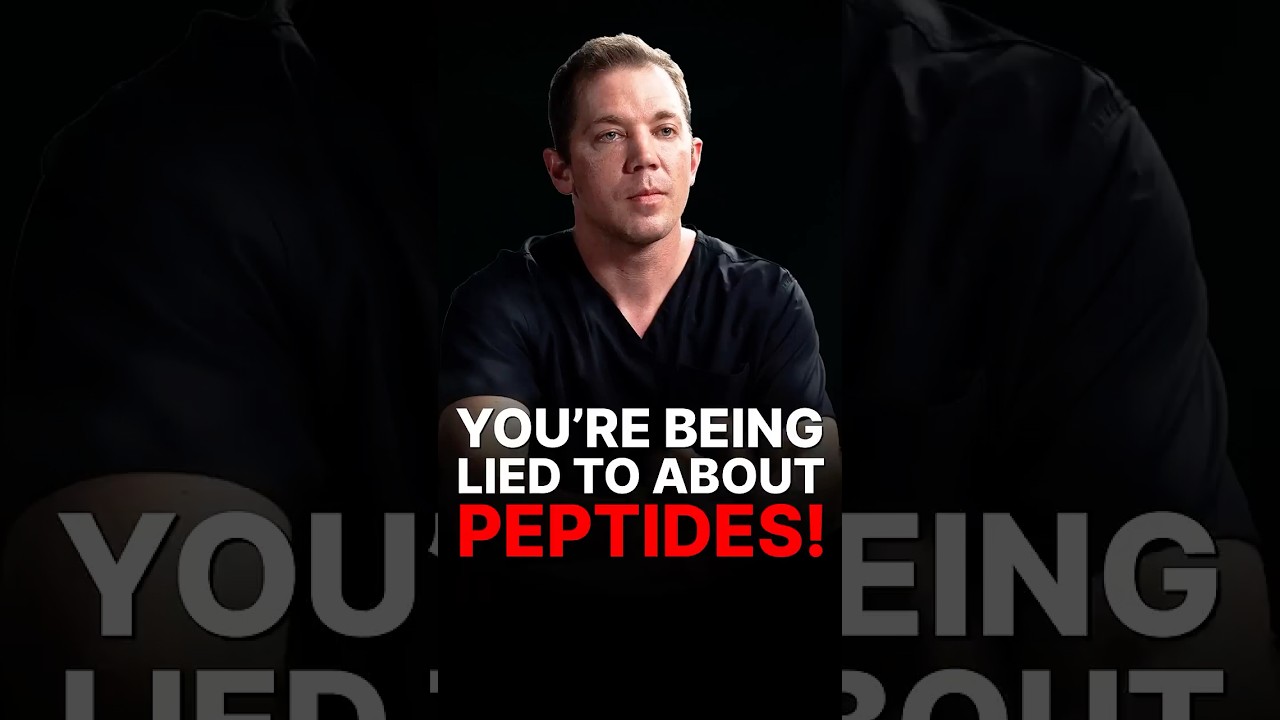 THEY’RE LYING TO YOU ABOUT PEPTIDES!
