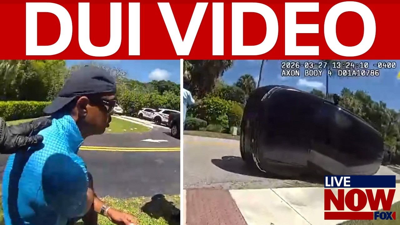 Tiger Woods DUI body cam footage released