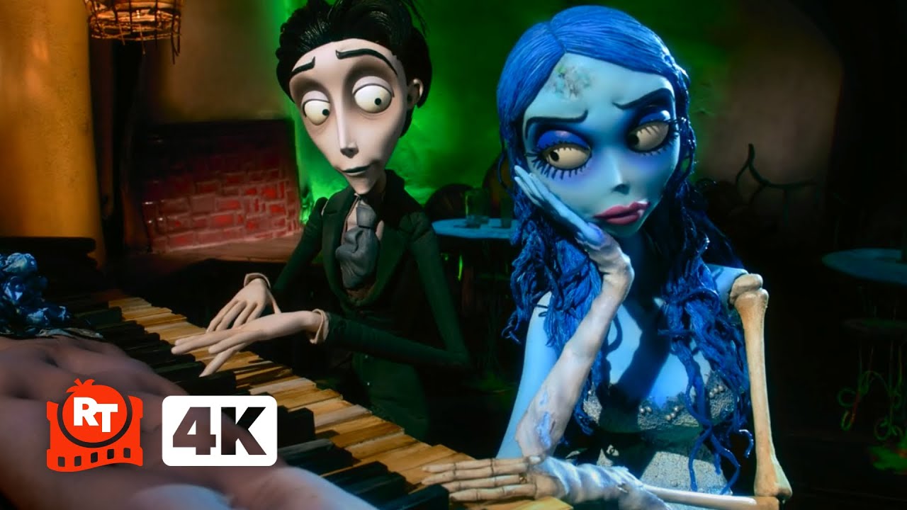 Tim Burton’s Corpse Bride (2005) 4K – SO ROMANTIC! The Piano Duet (6/10) | Movieclips
