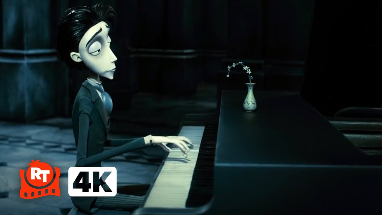 Tim Burton’s Corpse Bride (2005) 4K – Victor’s Piano Solo (2/10) | Movieclips