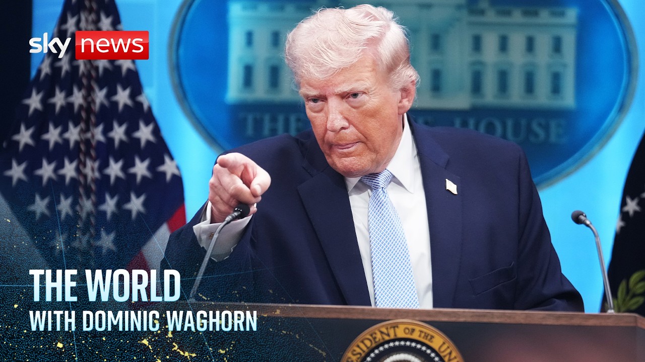 Trump’s chilling new threat as Iran faces deadline countdown | The World with Dominic Waghorn