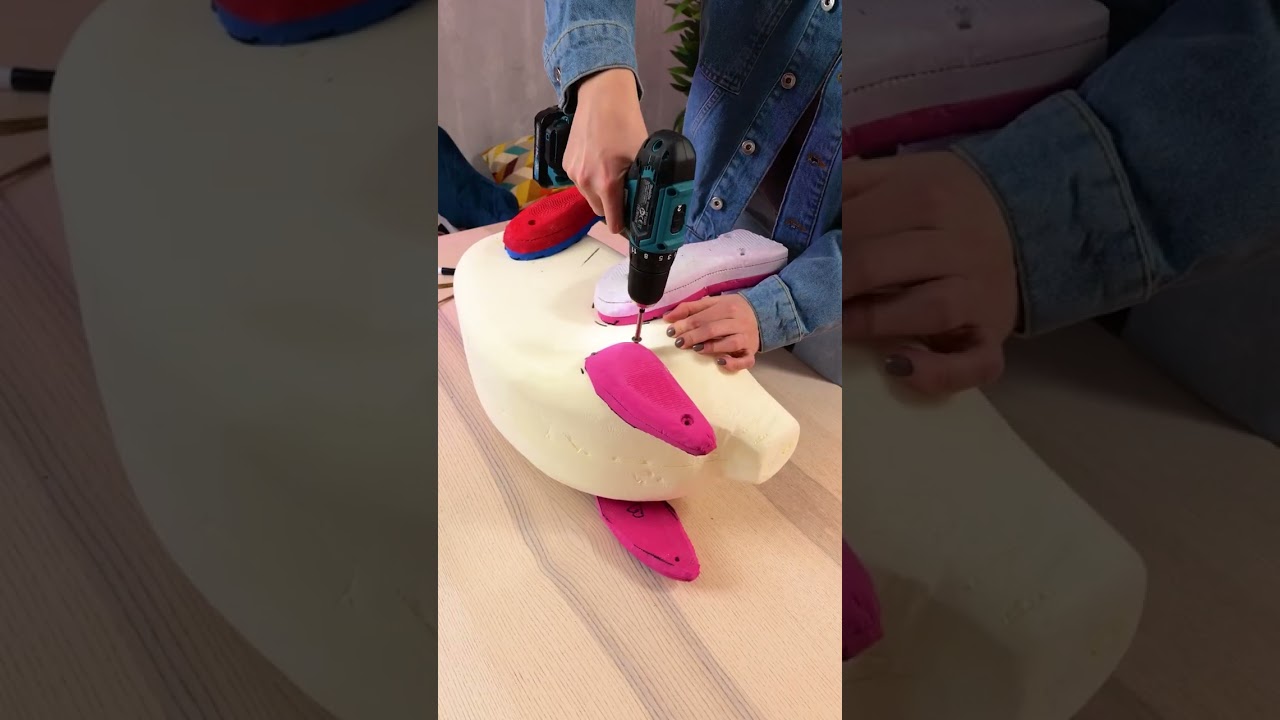 Turn Old Slippers into Disco PIG 🐷