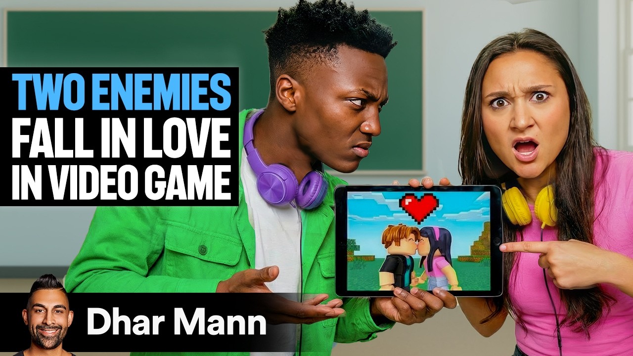 Two Enemies FALL IN LOVE In Video Game | Dhar Mann Studios
