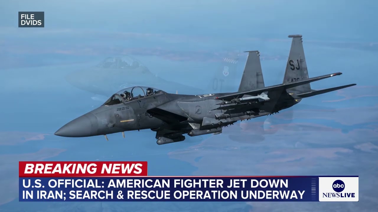 U.S. officials: American fighter jet shot down by Iran over Iranian territory
