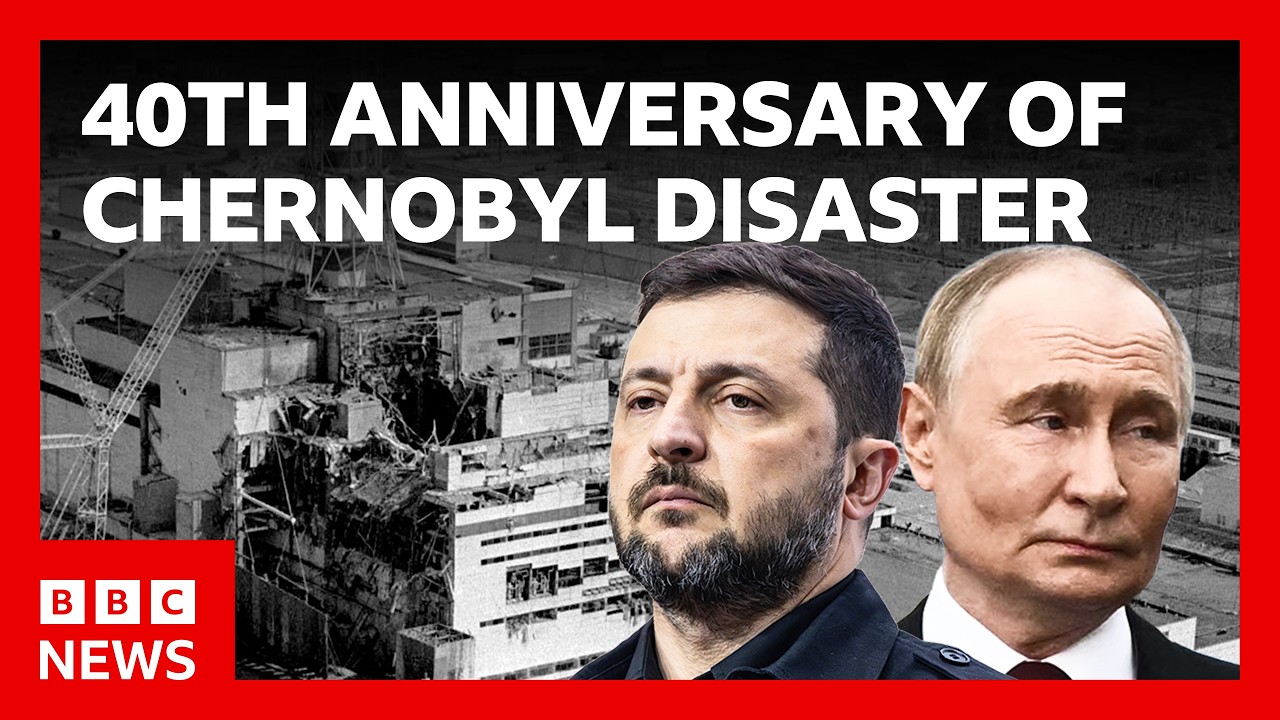 Ukraine accuses Russia of ‘nuclear terrorism’ on 40th anniversary of Chernobyl | BBC News