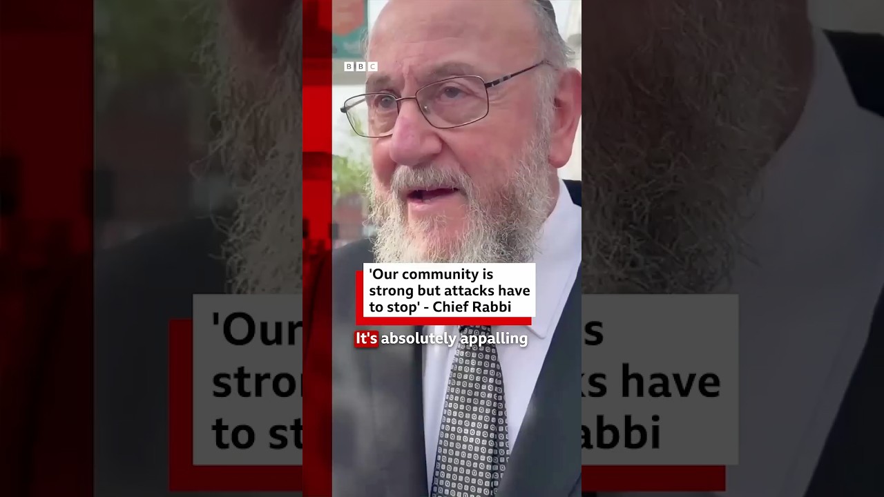 UK’s chief rabbi: Our community is strong but attacks have to stop. #London #GoldersGreen #BBCNews