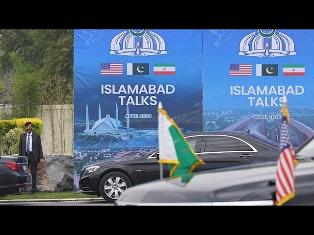 US and Iranian officials begin high-stakes peace talks in Pakistan to resolve war