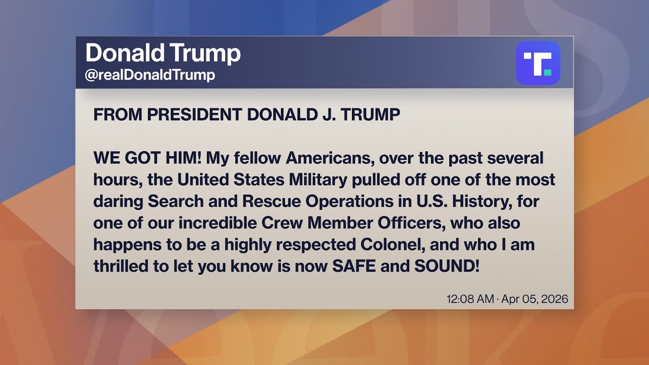 US Successfully Rescues Second Airman from Iran