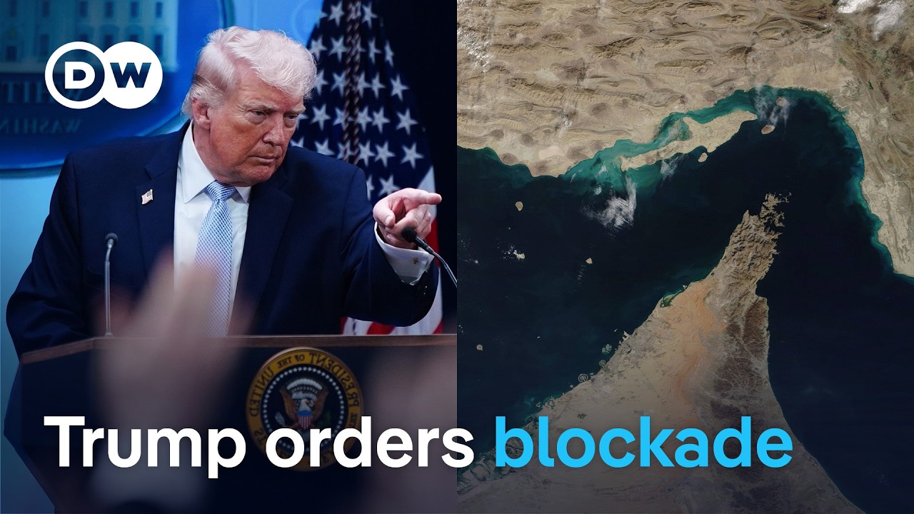 US to blockade Strait of Hormuz after failed Iran peace talks | DW News