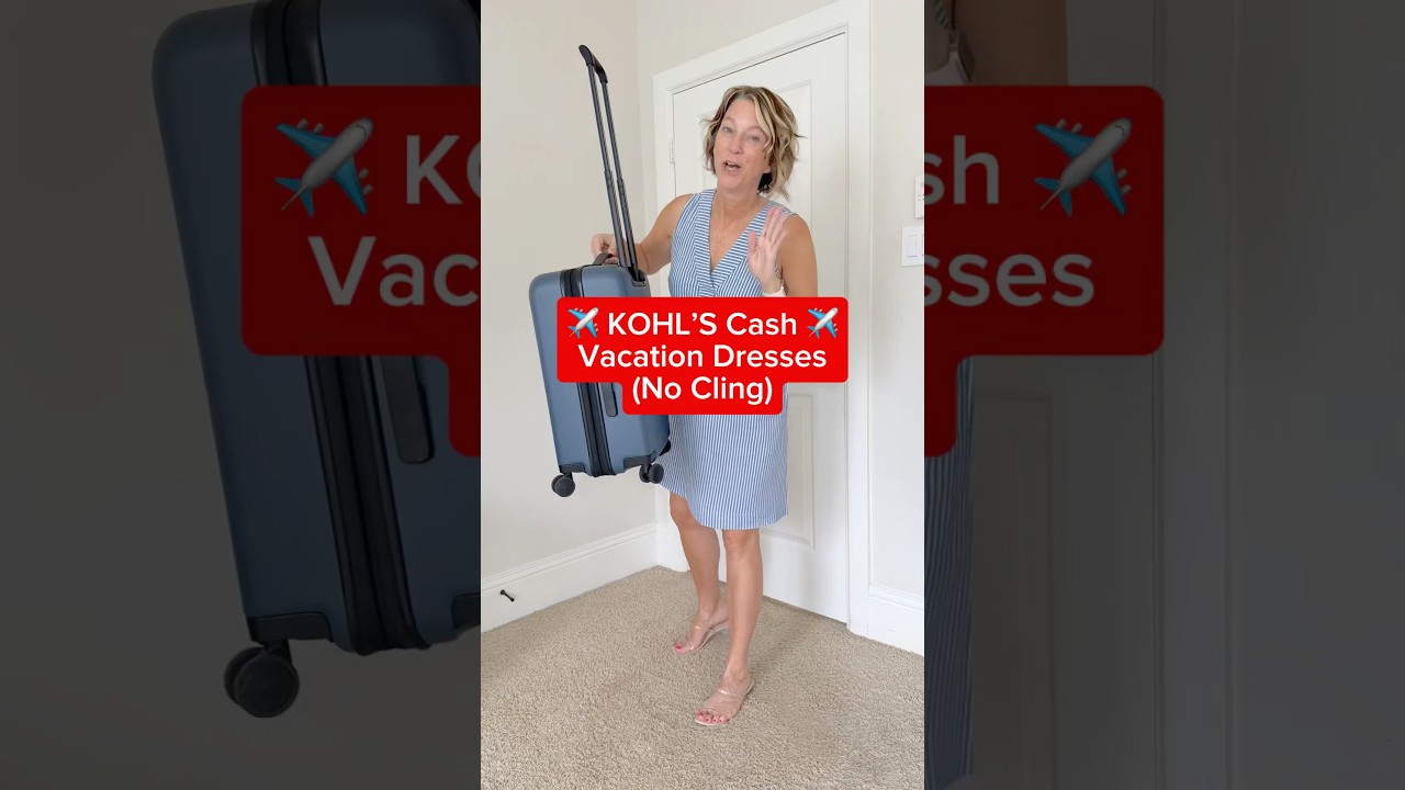 Vacation Outfit Dresses I Bought with Kohls Cash April 2026 #vacationoutfit