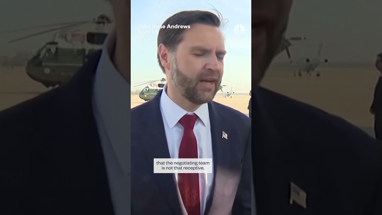 Vance hopes to have a ‘positive’ negotiation to end conflict with Iran in Pakistan