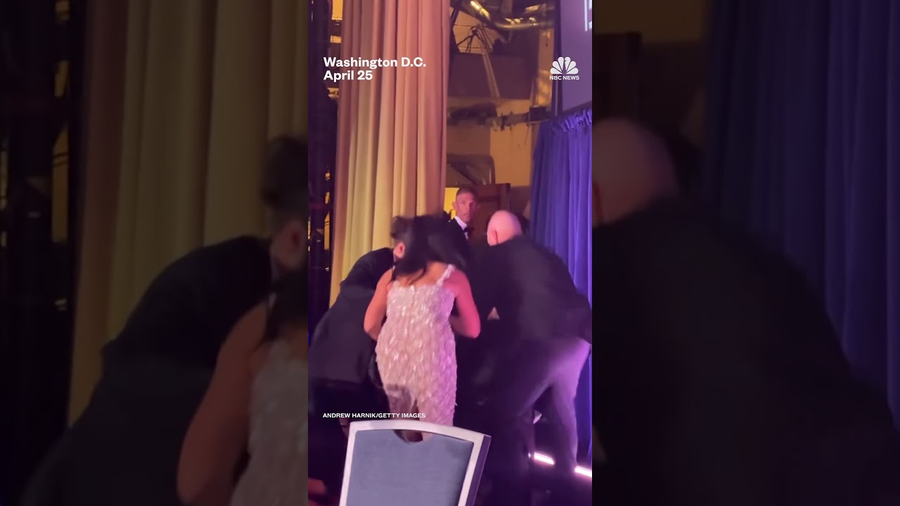 Vance, Trump rushed off stage at White House Correspondents’ Dinner