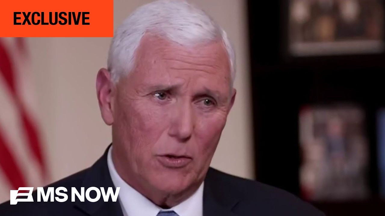 ‘We haven’t spoken’: Former VP Pence on VP Vance