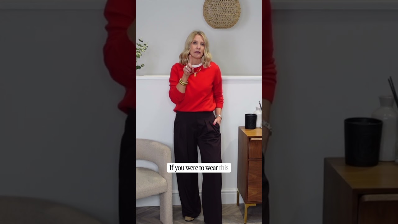 Wearing the wrong style of jumper can change your whole look!