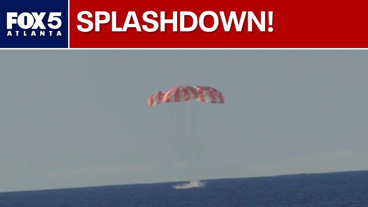 Welcome Home! Artemis II astronauts splash down safely | FOX 5 News