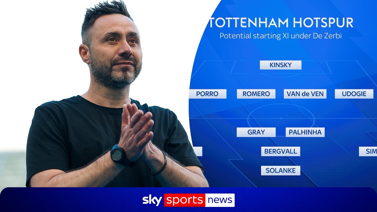 What formations could Spurs play under De Zerbi and who might start? | Premier League Show