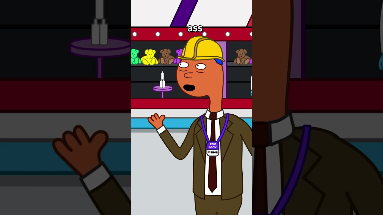 What happens when the maintenance inspector shows up at a theme park