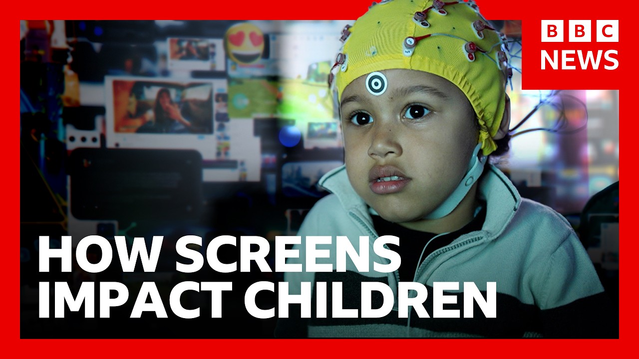 What screens really do to your child’s brain development | BBC News
