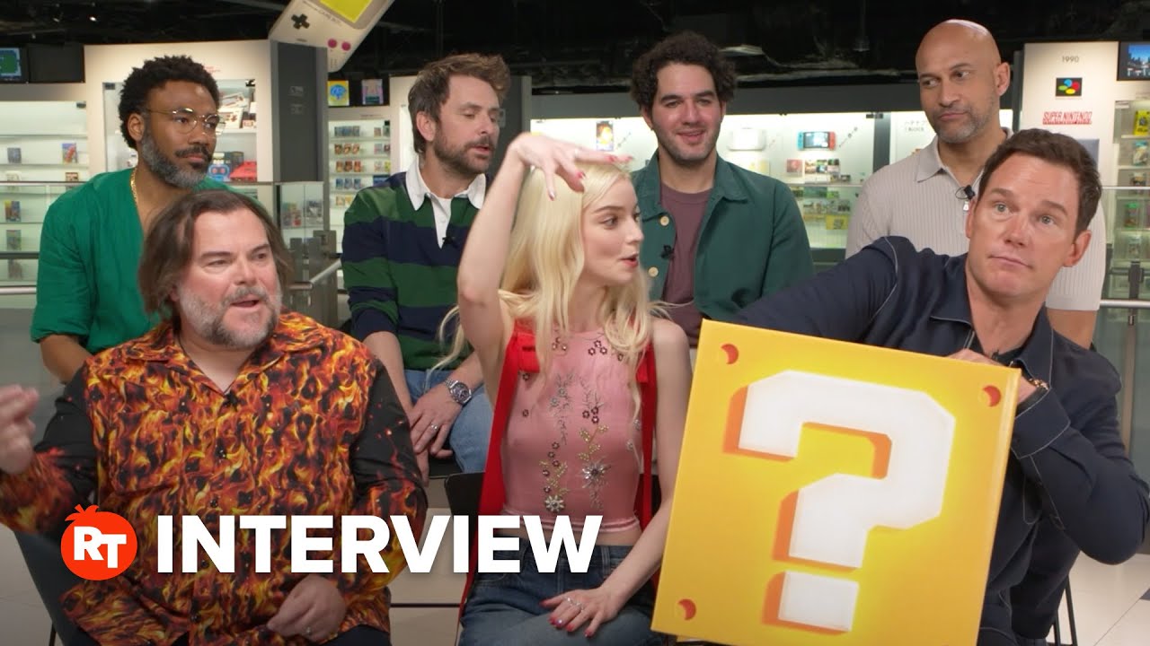 What’s in the Block?!  The Super Mario Galaxy Movie Cast Answer Burning Questions