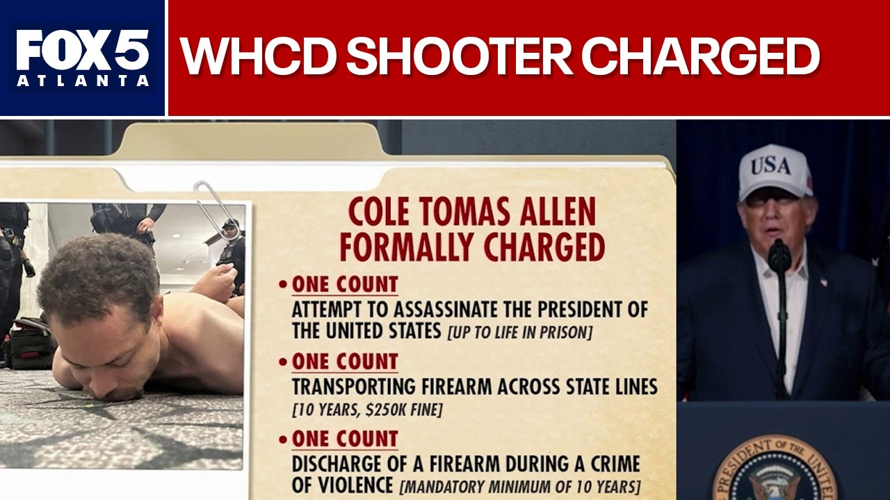 WHCD suspect charged: ‘Friendly Federal Assassin’ faces life | FOX 5 News