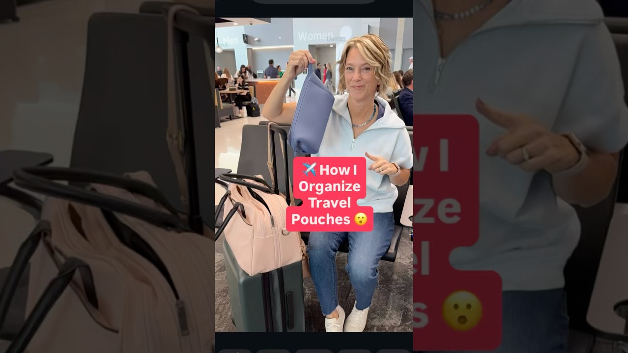 Where I Pack Small Cases in My Bags #traveltips