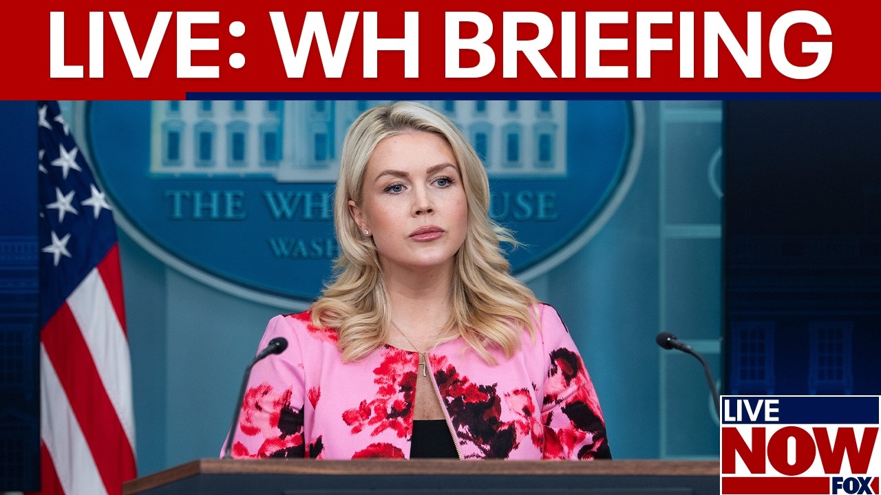White House press briefing amid US-Iran ceasefire