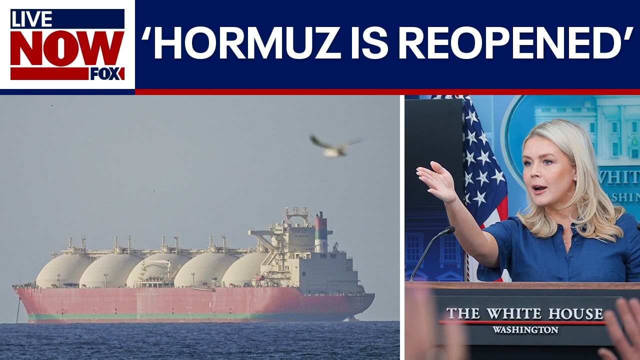White House says Strait of Hormuz is open