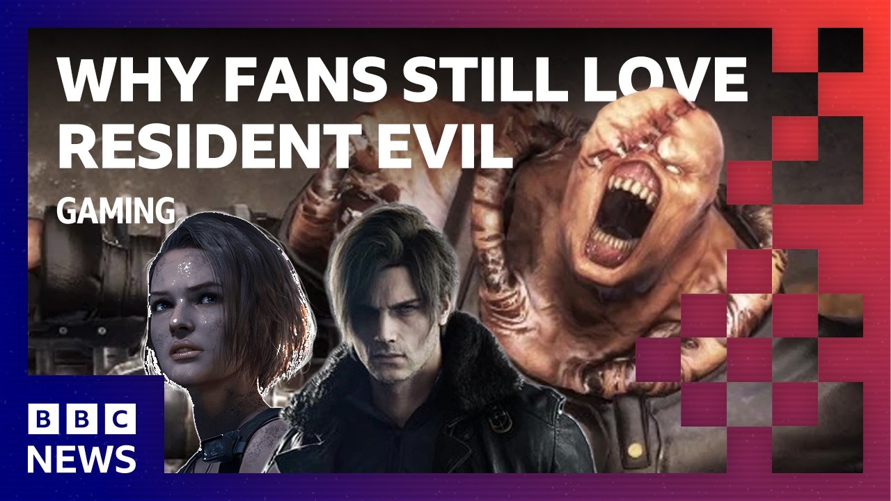 Why are fans still obsessed with Resident Evil after 30 years? | BBC News