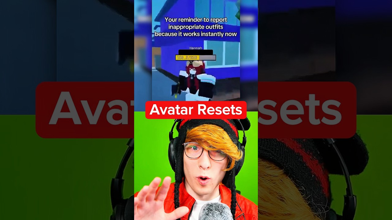 Why is Roblox resetting avatars?