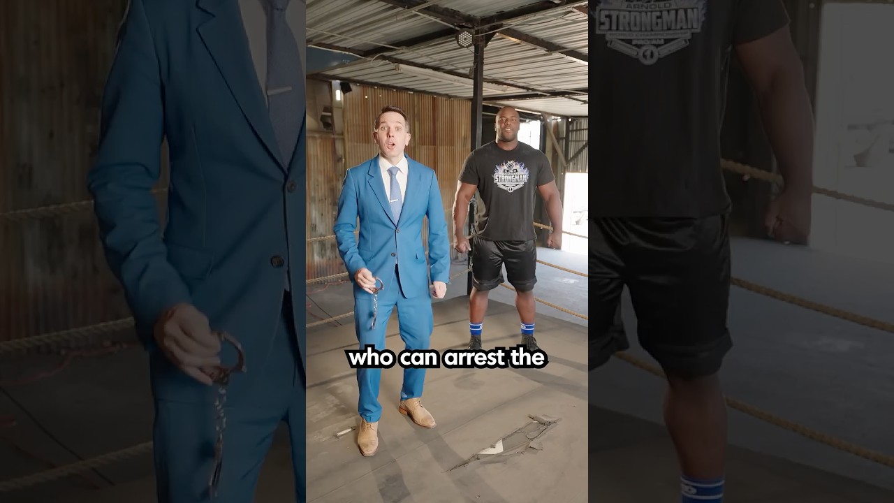 World’s Strongest Man Vs Police Arrest